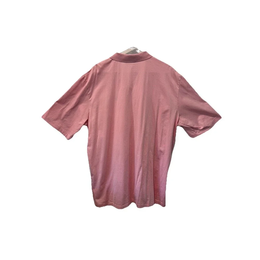 Polo Golf Ralph Lauren Men XXL Pink Short Sleeve Polo Shirt 100% Pima Cotton